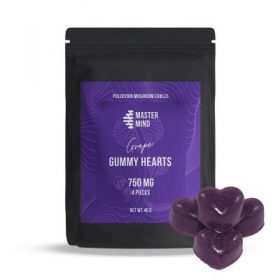 Grape gummy Hearts 3000mg