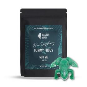 Blue Raspberry Sour Gummy Frogs